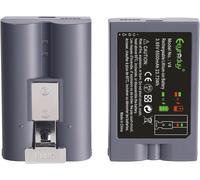 Lot De 2 Pâtes V4, Compatibles Avec Les Appareils Photo Ring-Doorbell 2/3/3 Plus/4 (Deuxième Et Troisième Générations) Batterie Suspendue 3,65 V 6040 Ma (V4)[Z957]