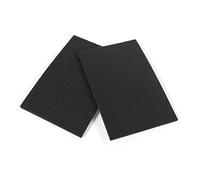 Lot de 2 Patins Antid¨¦rapants en Caoutchouc Auto-adh¨¦sifs pour Meubles, chaises, Tables, canap¨¦s, Lits, Pieds de Meubles Carr¨¦s ou Ronds, Facile ¨¤ Poser, prot¨¨ Les sols, Tous Types