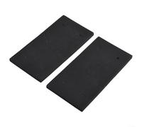 Lot de 2 patins arrière de ponceuse pour ponceuse 9035, tapis arrière en mousse non OEM pour ponceuse 9035, tapis arrière rectangulaire en mousse adhésive de rechange