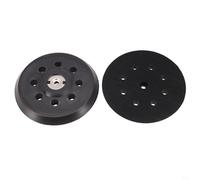 Lot de 2 patins de ponçage de rechange pour ponceuses Metabo-SXE 325 Intec 425 avec 8 trous, support noir pour outils électriques