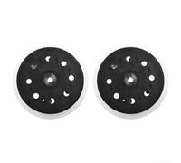 Lot de 2 patins de ponceuse orbitale de 15,2 cm pour outil de polissage, plaque de base de rechange pour système de ponceuse électrique
