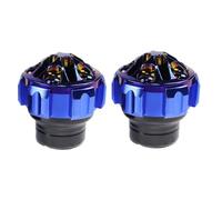 Lot de 2 patins de protection anti-chute pour roue de moto | Fourche avant de scooter Cup Crash Slider pour voyage, road trips, tours, aventures, dirt bike & motoc