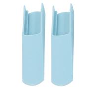 Lot de 2 patins de protection pour pieds de chaise haute | Extension de pieds de chaise | Insert de sécurité antidérapant, accessoire de sécurité multifonction, coussinets épais, convient pour chaises