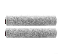 Lot de 2 patins de rechange pour boîtier dense E25 Plus E28 et poils en nylon durables pour tapis à brosse dure aspirateurs principaux - Brosse de sol avec plastique