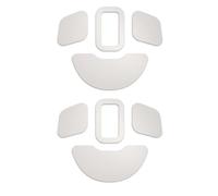 Lot de 2 patins de souris de rechange compatibles avec Razer Pro Click Mini Mouse (Pro Click Mini, blanc)