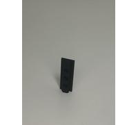 Lot de 2 patins profilés - Rainure 6 - Type B - 60 mm - Noir - Avec alésage - Pour profilés en aluminium de type B - Rainure 6 - 20 x 20 mm