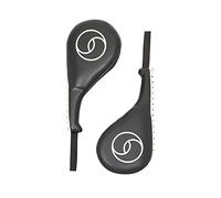 Lot de 2 Pattes d’ours Durables - pour Taekwondo, Kickboxing, Sports de Combat, Karaté, Entraînement - Noir - 38 x 6 x 19 cm