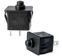 Lot de 2 pédales d'accélérateur de type piston 12 V 6 V 2 broches pour enfants