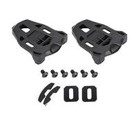 Lot de 2 pédales de vélo de Route compatibles avec Time I pour Chaussures de vélo X-Presso pour Homme et Femme - Ensemble de Crampons de vélo pour vélo d'intérieur et de Route Noir