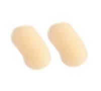 Lot de 2 peignes à cheveux beige charmant Bump It Up - Outil de coiffure en forme de ruche - Accessoires de coiffure pour femme et fille, chignon et couronne, accessoires pour cheveux