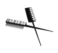 Lot de 2 peignes de tissage 3 voies pour coloration des cheveux style 2