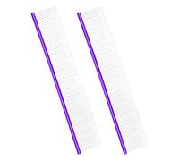 Lot de 2 peignes pour animaux de compagnie, chats, chiens, pour enlever les nœuds, massages d'animaux domestiques, chats perdus, peigne de nœud de chien