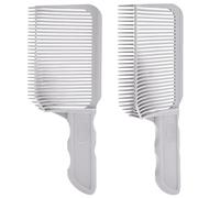 Lot de 2 peignes professionnels de coupe et de mélange de cheveux pour une utilisation professionnelle en salon de coiffure ergonomique précis