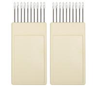Lot de 2 peignes transfert pour machine à tricoter, 10 griffes, aiguilles à tisser, accessoires machines tricoter, outil d'aiguille transfert pour KH821 KH831 KH851 KH871 KH881