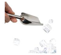 Lot de 2 pelles à glace en acier inoxydable for bonbons, farine, produits secs, fête CuillèRe à Glace(10 inch)