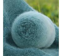 Lot de 2 Pelotes Laine Dégradé Multicolore pour Crochet et Tricot, 200g - Douce et Élégante, Idéale pour Chapeaux, Écharpes, Pulls, Chaussettes et Layette (Style 6)