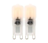 Lot de 2 pépite LED Pépite 2,5W G9 200lm 3000K - Elexity
