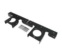 Lot de 2 pergola d'angle en métal pour supports, 3 voies T pour supports pour la construction de structures en bois