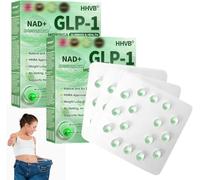 Lot de 2 perles d'essence liquide ultra concentrée HHVB GLP-1 pour la santé et l'amincissement, capsules GLP-1 avancées, perles d'essence liquide HHVB, sérum NAD+, ingrédients naturels, pour tous type