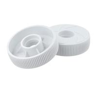 Lot de 2 petites roues de renvoi pour Polaris C16 - Matériau ABS robuste - Facile à installer - Entretien des nettoyeurs de piscine Polaris 180 280