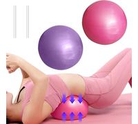 Lot De 2 Petits Ballons D'exercice Souples,25cm Ballon De Pilates,Yoga Boule,Yoga Ball Ballon D¿Exercices Mini Ballon De Pilates,Ballon Pour Pilates,Yoga,Gymnastique Et Le Fitness