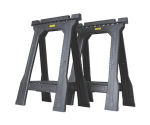 Lot de 2 petits chevalets de sciage pliables Stanley 57,1cm