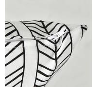Lot De 2 Petits Coussins Polyester Blanc 40 X 20 X 8 Cm Blanc