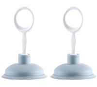 Lot de 2 petits déboucheurs d'évier, de salle de bain, de cuisine, de cuisine, de liquide, facile à déboucher, équipement de nettoyage des canalisations