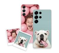 [Lot de 2] Pevita Coque pour Samsung Personnalisable avec Photo ou Image | Coque personnalisée pour Tout Samsung Galaxy; A56, A55, A35, A34, A13 4G, A12, S25 Ultra, S24 S23 Plus...