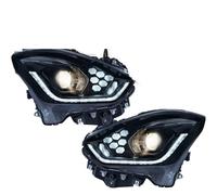 Lot De 2 Phares Avant LED DRL Ambre pour Suzuki pour Swift 2018 2019 2020 2021 Accessoires De Voiture Modifiés Phares Feux(with LED Blubs)