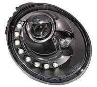 Lot de 2 phares de circulation diurnes design BEETLE 1998-2005 - Transparent - Noir