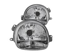 Lot de 2 phares halogènes pour TWINGO I année de construction 09/00- H4 avec clignotant 55156549