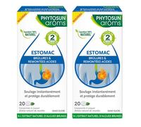 Lot de 2 - Phytosun Arôms Brûlures d'estomac et remontées acides - 20 comprimés