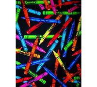 Lot de 2 pi ces - Imprim crayon r aliste - Tissu matelass Fat Quarter - 45,7 x 53,3 cm - 100 % coton