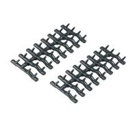 Lot de 2 picots en caoutchouc d'origine Lave-vaisselle 1380184109 ELECTROLUX, AEG, ARTHUR MARTIN ELECTROLUX, FAURE, IKEA, ZANUSSI,