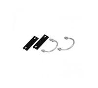 Lot de 2 pièces accessoires abreuvoir étrier de fixation plaque stabilisation Kerbl Argenté TU