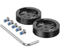 Lot de 2 Pièces Adaptateur Insert Support de Vélo pour Garmin, Support pour garmin pour Remplacement Support de Montage Vélo Compatible avec Compteurs Edge et Feux Radar, Pièce Rechange Fixation Quart