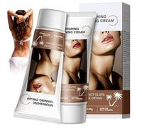 Lot De 2 Pièces Bronzants Crème Solaire,Rapide D'accélérateur De Bronzage,Crème Bronzante pour Banc Solaire, pour un Bronzage Intense Naturel avec des Ingrédients Naturels -60g