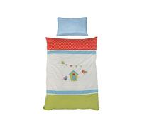 Lot de 2 pièces collection "Woodland" Roba - Taie d´oreiller et housse de couette