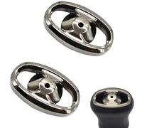 Lot de 2 pièces de moulinet de pêche, pour Daiwa pour lt Alphas, couvercle de pilule, capuchon latéral, accessoire non original (gris)