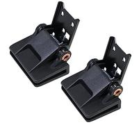 Lot de 2 pièces de plateau tournant à charnière pour capot anti-poussière Vsttar compatibles avec Akai AP-206, AR - AR la platine tournante, BSR - Quanta 450SX, Kenwood - KD-40R, Sony PS-11, PS-22