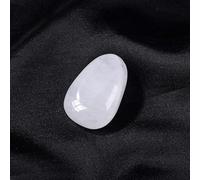 Lot de 2 pièces de poignée en cristal naturel blanc en forme de goutte d'eau de 3 à 5 cm, pierre originale, minéral standard en forme de gouttelette d'eau, décoration pour la maison et le bureau