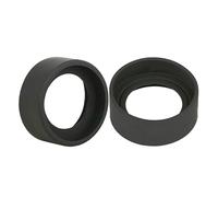 Lot de 2 pièces de précision génère des accessoires oculaires en ABS plat - Installation rapide pour microscope stéréo - Protection du microscope