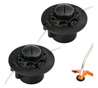 Lot de 2 pièces de rechange C3-2 pour débroussailleuse Stihl - Tête de coupe fil - Pièce de rechange C3-2 pour débroussailleuse Stihl FS38, FS40, FS45, FS46, FS50, FSE60