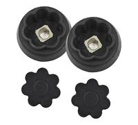 Lot de 2 pièces de rechange pour Monsieur Cuisine avec Fleurs 5 branches Guide d'embrayage de haute qualité Transmission Monsieur Cuisine Pièces de rechange pour Monsieur Cuisine Smart Mcc Mcs