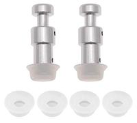 Lot de 2 pièces de rechange pour valve à flotteur autocuiseur avec 6 joints d'étanchéité pour Instant Pot Duo 3, 5, 6 Qt Duo Plus 3, 6 Qt Ultra 3, 6, 8 Qt Lux 3 Qt
