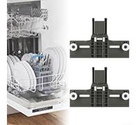 Lot de 2 pièces de réglage du panier supérieur pour lave-vaisselle Kenmore
