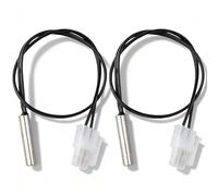 Lot de 2 pièces de thermistance de réfrigérateur 2188819 pour Whirlpool, KitchenAid, Kenmore et Maytag, remplace 1057763, 2216113, AH968736, EA968736, PS968736