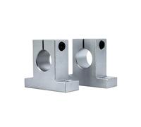 Lot de 2 pièces SK8 SK10 SK12 SK16 SK20 SK25 : palier de support latéral for axe linéaire d'imprimante 3D(SK8)