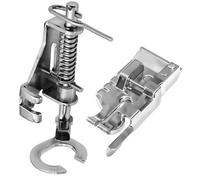 Lot de 2 Pieds-de-biche à Bout Ouvert, Mouvement Libre, en métal, pour Broderie, matelassage, reprisage, pour Brother, Singer, Babylock, Janome, Autres Accessoires de Machines à Coudre